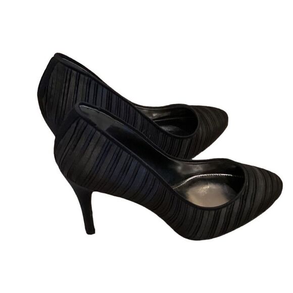 Touch of Nina Black Heels Sz 8 - Picture 3 of 13